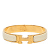 Hermès Narrow Enamel Clic H Bracelet PM Secondhand