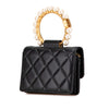 Chanel Quilted Lambskin Pearl Crown Clutch On Chain Secondhand