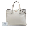 Prada Saffiano Soft Triple Pocket Tote Secondhand