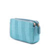 Chanel Raffia Deauville Double Zip Clutch with Chain Secondhand