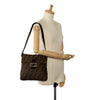 Fendi Zucca Canvas Shoulder Bag Secondhand