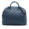 Chanel CC Quilted Aged Calfskin Bowling Bag Secondhand