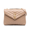 Saint Laurent Medium Matelasse Calfskin Monogram LouLou Shoulder Bag Secondhand