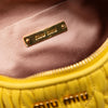 Miu Miu Matelasse Nappa Crystal Charm Shoulder Bag Secondhand