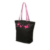 Bottega Veneta Embroidered Canvas Butterfly Tote Secondhand