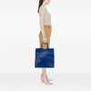 Valentino Leather Rockstud Turnlock Tote Secondhand