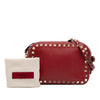 Valentino Grainy Calfskin Rockstud Camera Bag Secondhand