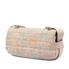 Chanel Tweed Chocolate Bar Mademoiselle Turnlock Satchel Secondhand