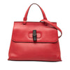Gucci Small Calfskin Bamboo Daily Satchel Secondhand