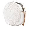 Gucci Mini GG Marmont Matelasse Calfskin Round Crossbody Secondhand