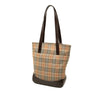 Burberry Haymarket Check Canvas Tote Secondhand