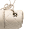 Chanel Mini Quilted Lambskin and Metallic Trim Elementary Chic Flap Secondhand