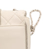 Chanel Mini Quilted Lambskin and Metallic Trim Elementary Chic Flap Secondhand