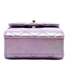Chanel CC Quilted Iridescent Lambskin Phone Holder with Chain Secondhand