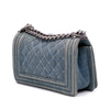 Chanel Small Quilted Denim Boy Flap Secondhand