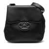 Ferragamo Leather Double Gancini Shoulder Bag Secondhand
