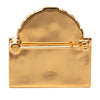 Chanel CC Gold Plated Rue Cambon Dome Brooch Secondhand