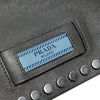 Prada Glace Calfskin Studded Etiquette Flap Secondhand