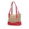 Burberry Haymarket Check Canvas Tote Secondhand