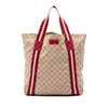 Gucci GG Canvas Web Tote Secondhand