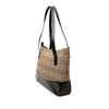 Burberry Haymarket Check Canvas Tote Secondhand