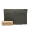 Bottega Veneta Nappa Intrecciato Zip Clutch Secondhand