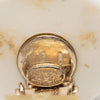 Chanel CC Gold Plated Resin Button Clip On Earrings Secondhand