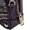 Prada Mini Leather Studded Camera Bag Secondhand
