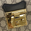 Gucci GG Supreme Bamboo Padlock Satchel Secondhand