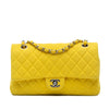 Chanel Medium Classic Jersey Double Flap Secondhand