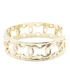 Chanel Gold Plated Multiple CC Cuff Bracelet S Secondhand
