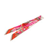 Hermès La Danse Pacifique Silk Twilly Scarf Secondhand