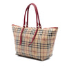 Burberry Medium Haymarket Check Coated Canvas Salisbury Tote Secondhand