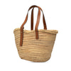 LOEWE Medium Raffia Anagram Basket Tote Secondhand