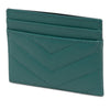 Saint Laurent Grain De Poudre Monogram Cassandre Card Case Secondhand