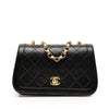 Chanel CC Quilted Lambskin Bijoux Chain Curved Full Flap Secondhand