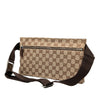 Gucci GG Canvas Double Pocket Belt Bag Secondhand