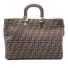 Fendi Large Zucca Canvas Twins Tote Secondhand