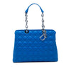 Dior Large Lambskin Cannage Soft Zipped Lady Dior Shopping Tote Secondhand