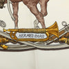 Hermès Marine et Cavalerie Silk Scarf 90 Secondhand