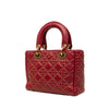 Dior Small Lambskin Cannage Studded Supple Lady Dior Secondhand