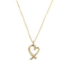 Tiffany 18K Yellow Gold Paloma Picasso Loving Heart Necklace Secondhand
