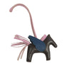 Hermès Milo Lambskin and Swift Grigri Rodeo Pegase Bag Charm PM Secondhand