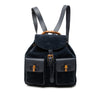 Secondhand Gucci Suede Bamboo Backpack