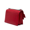 Saint Laurent Medium Croc Embossed Leather Sunset Crossbody Secondhand