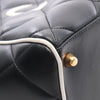 Chanel Quilted Calfskin Logo Bowler Weekend Bag Secondhand