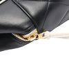 Chanel Quilted Calfskin Logo Bowler Weekend Bag Secondhand