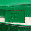Gucci GG Embossed Perforated Double Belt Bag Secondhand