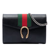 Gucci Mini Calfskin Dionysus Web Wallet On Chain Secondhand