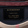 Burberry Small Leather and House Check Canvas Derby Macken Crossbody Secondhand